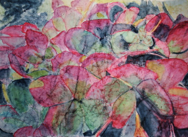 Fall Hydrangea by Louise Douglas 