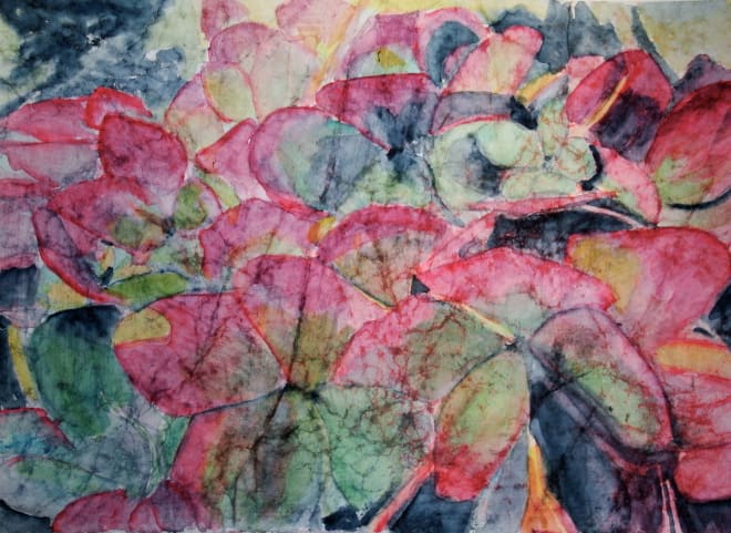 Fall Hydrangea by Louise Douglas, Image 1.