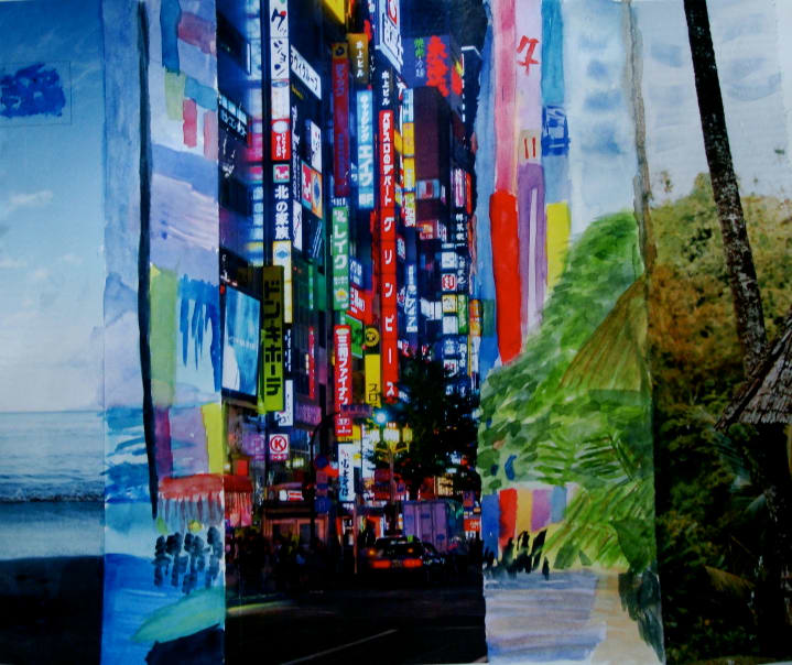 East city by Louise Douglas, Image 1.