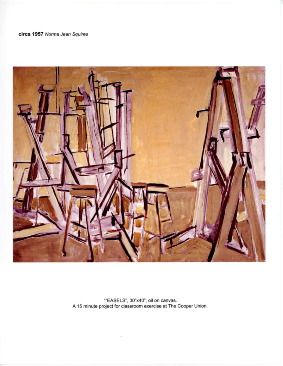 Easels by Norma Jean Squires 