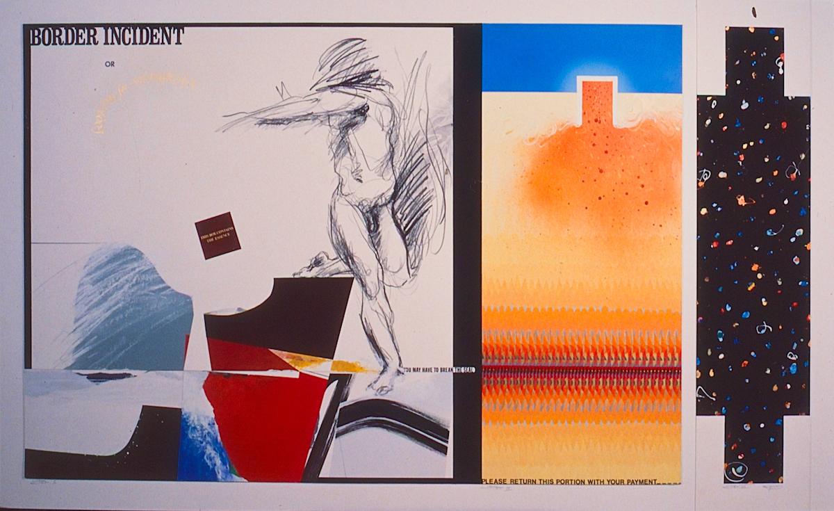 Border Incident or Shangri-LA by Norma Jean Squires, Image 1.