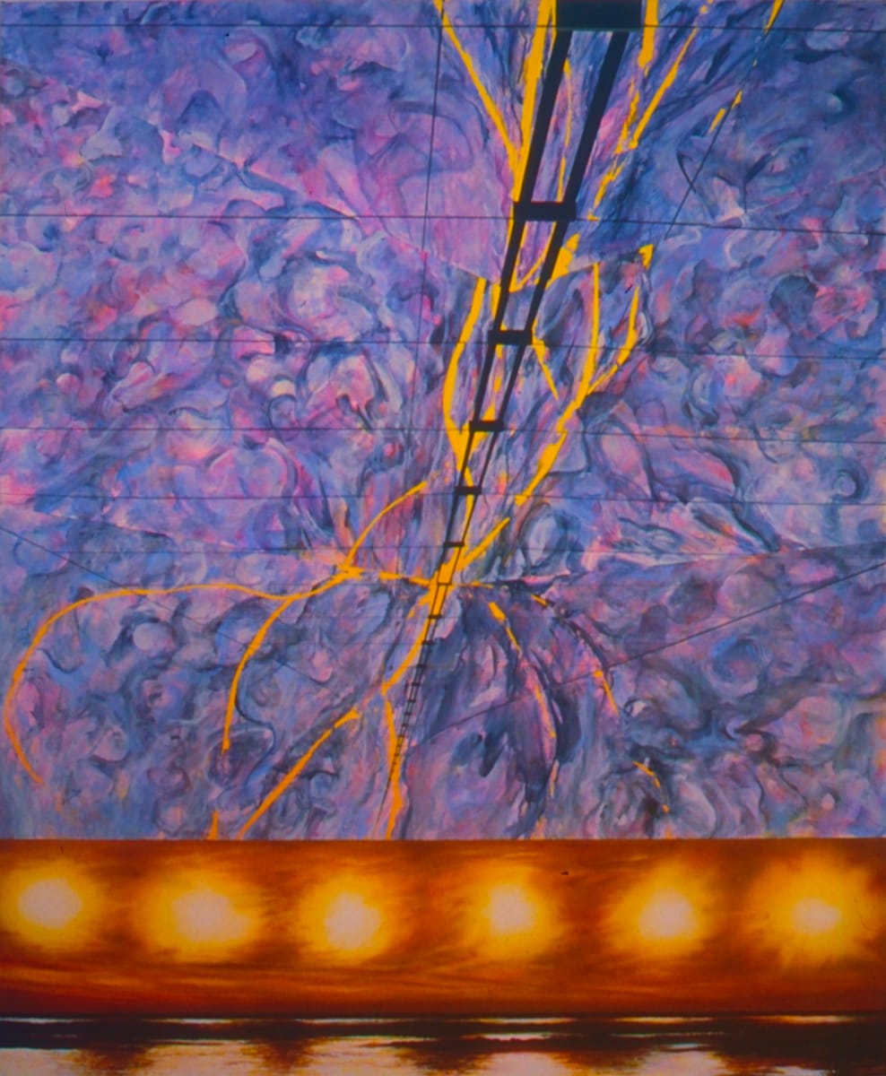 One-Way Runaway Railway Over Many Sunsets by Norma Jean Squires 