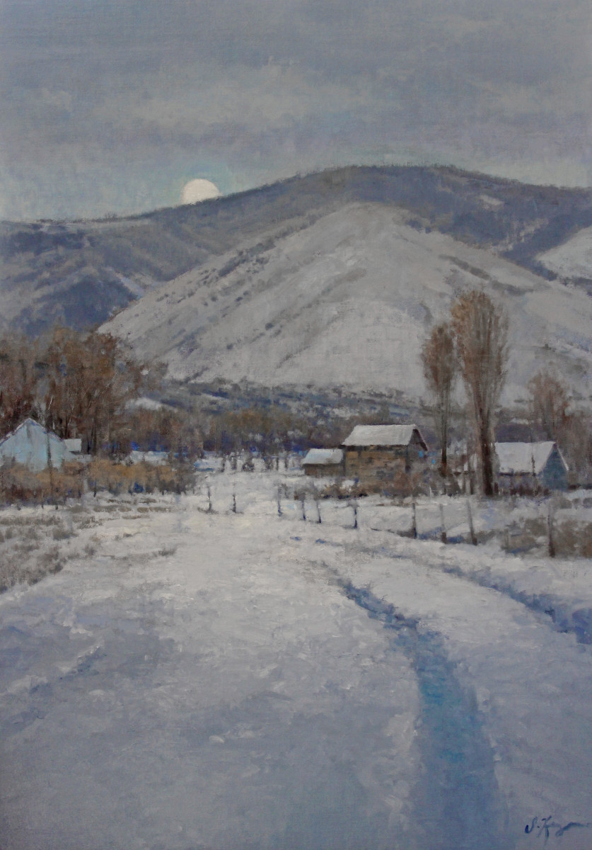 Blue Moon Whispers by Shanna Kunz 