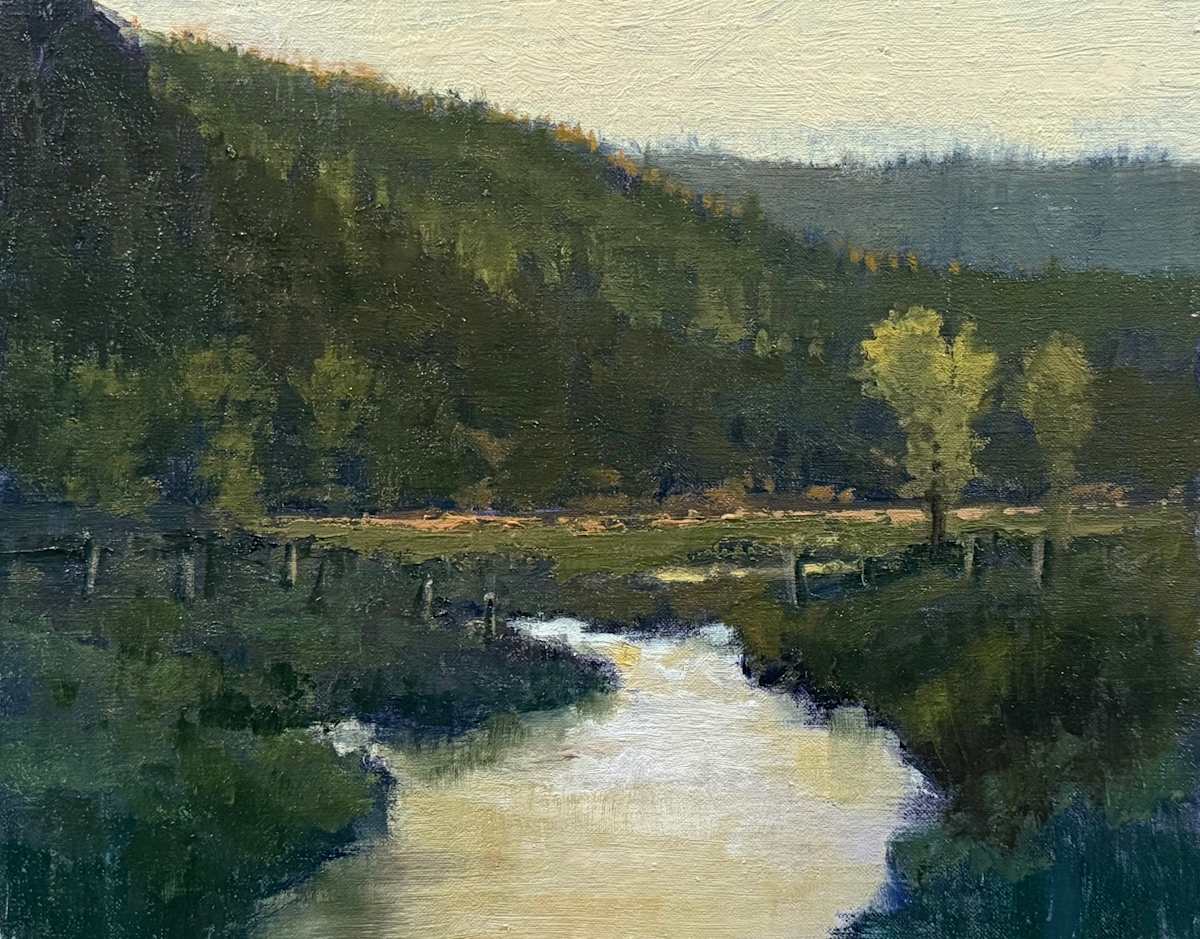 Twilight in the Mountains by Shanna Kunz 