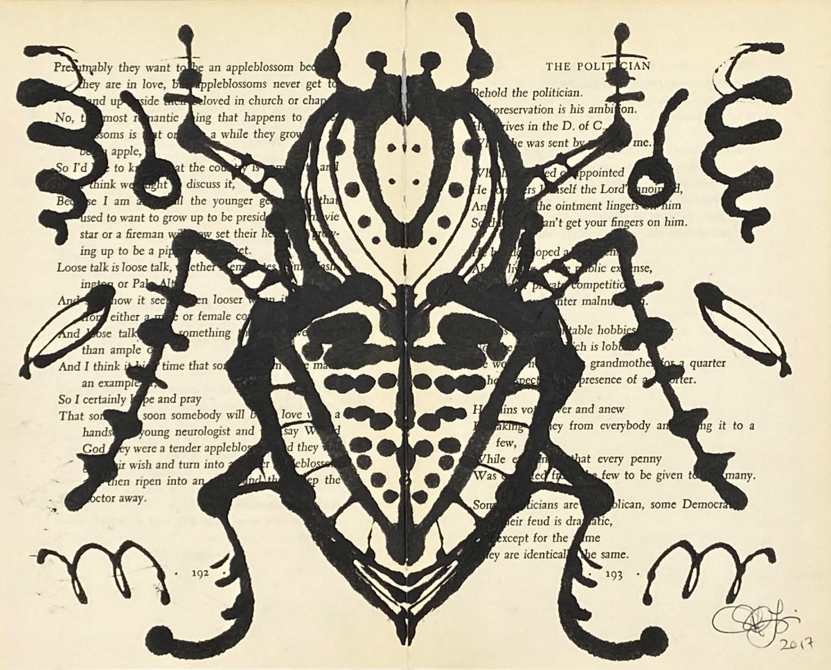 Rorschach: Kissing Bug by Steffanie Lorig 