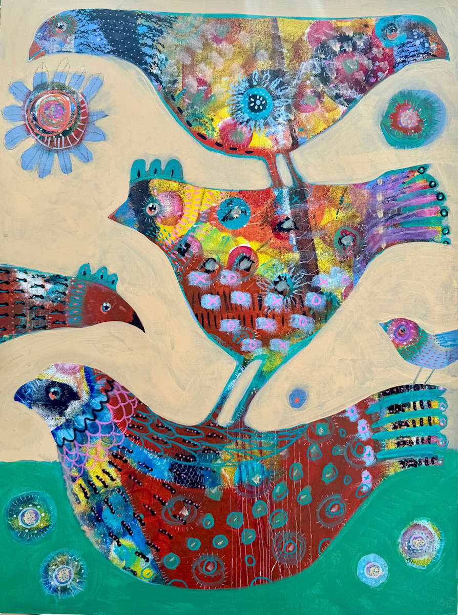 Feather and Flower by SteffanieLorig.com 