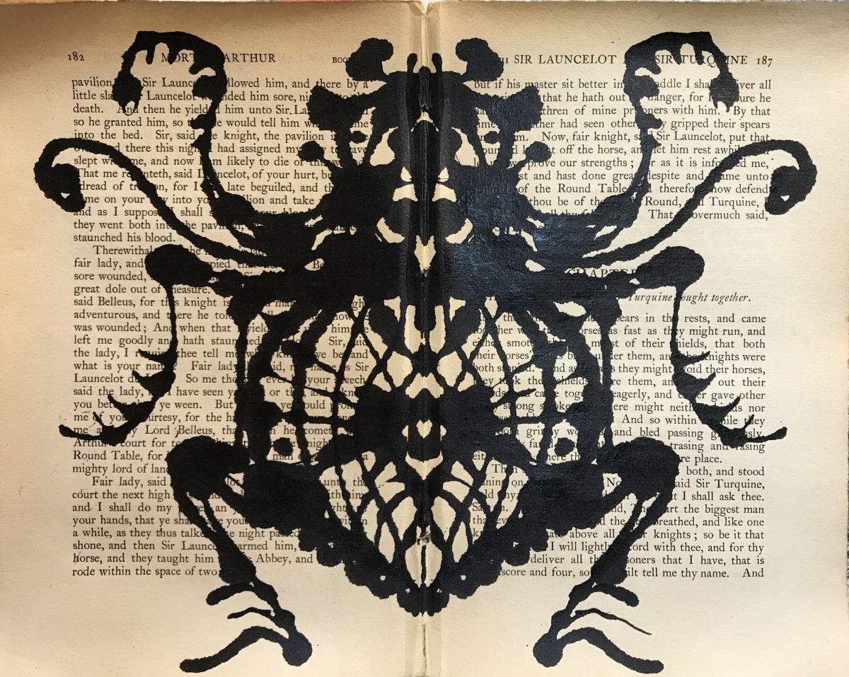 Rorschach: Beetle by Steffanie Lorig 