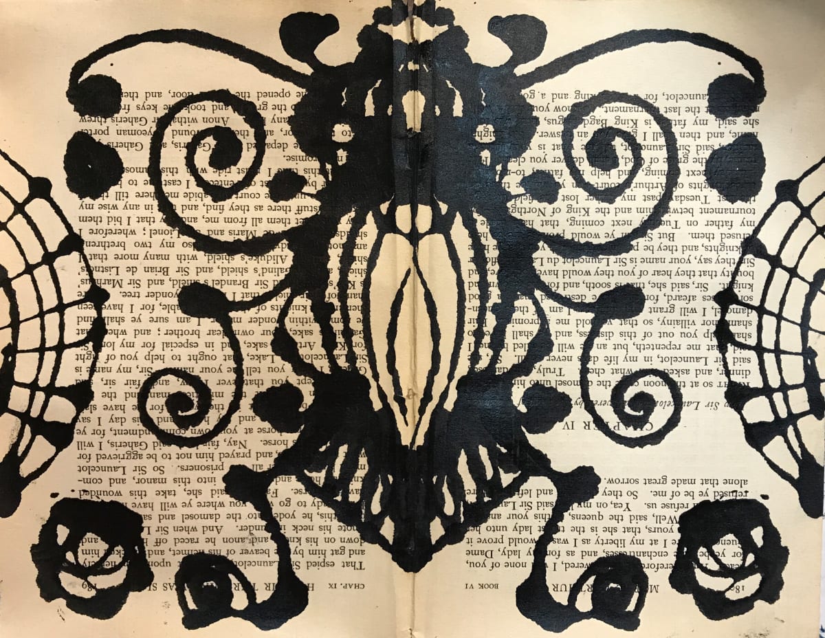 Rorschach: Beetle & Flowers by Steffanie Lorig, Image 2.