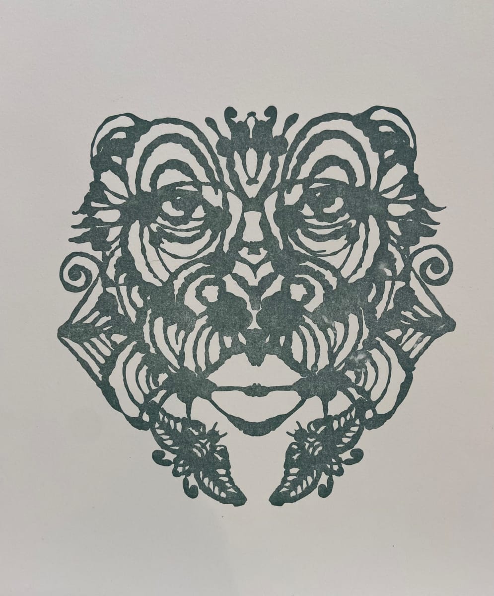 Bonobo Letterpress Print by SteffanieLorig.com, Image 1.