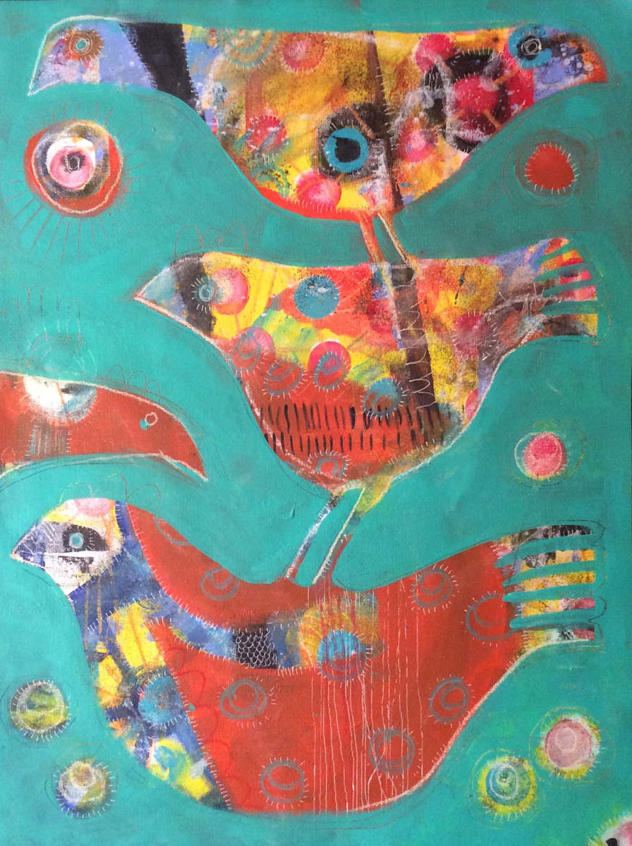 Feathered Flock by Steffanie Lorig, Image 1.