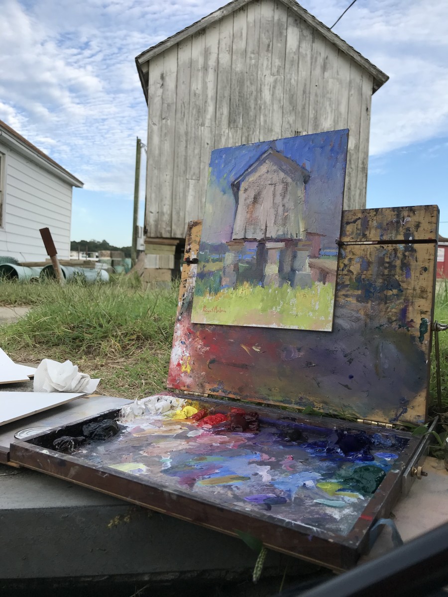 Hog Island House by Abigail McBride 