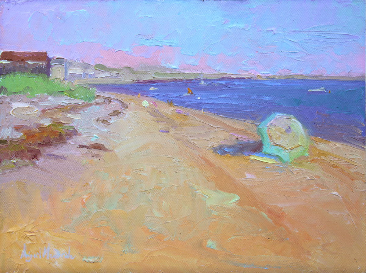 August Beach Day by Abigail McBride 