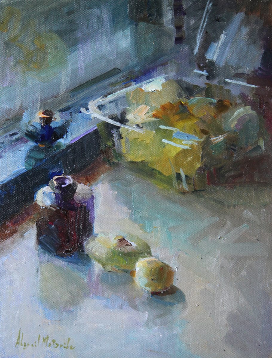 Crescent Glare by Abigail McBride  Image: Won 3rd Place at the OPA convention Wet Paint Competition in 2022 Indoor category
