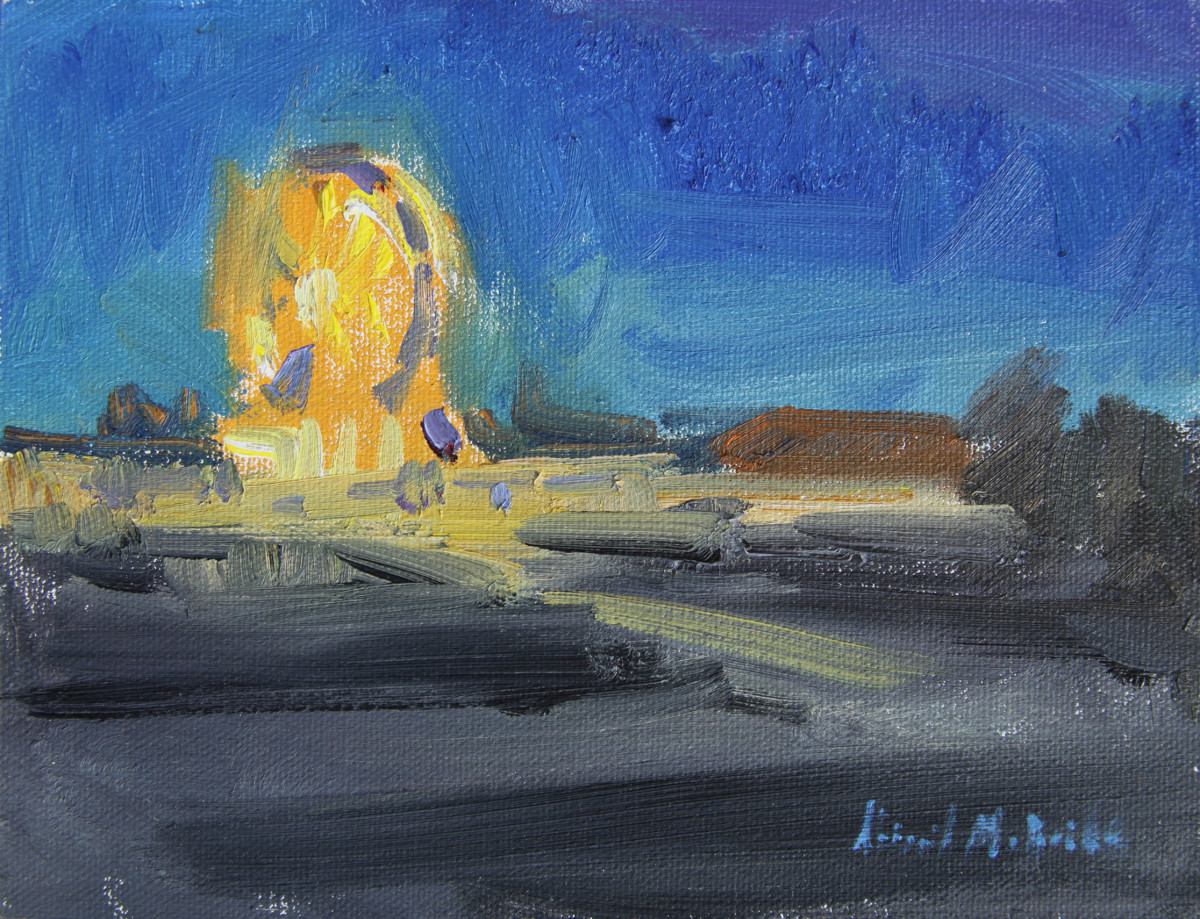 County Fair at Night by Abigail McBride 