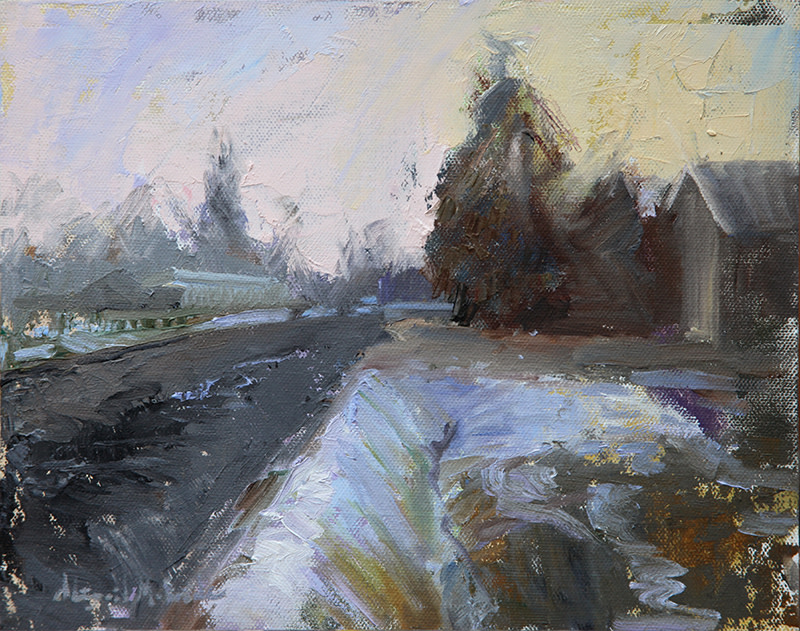 Winter Lane by Abigail McBride 