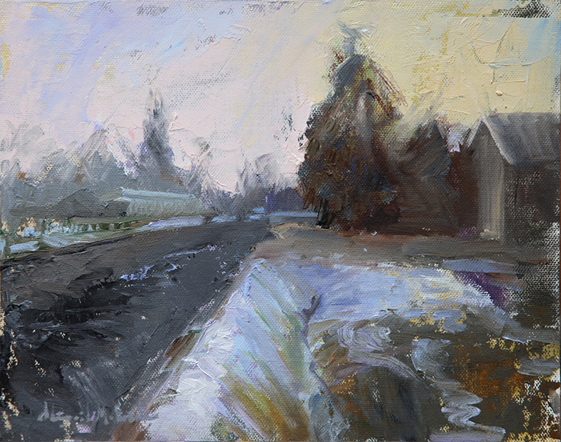 Winter Lane by Abigail McBride 