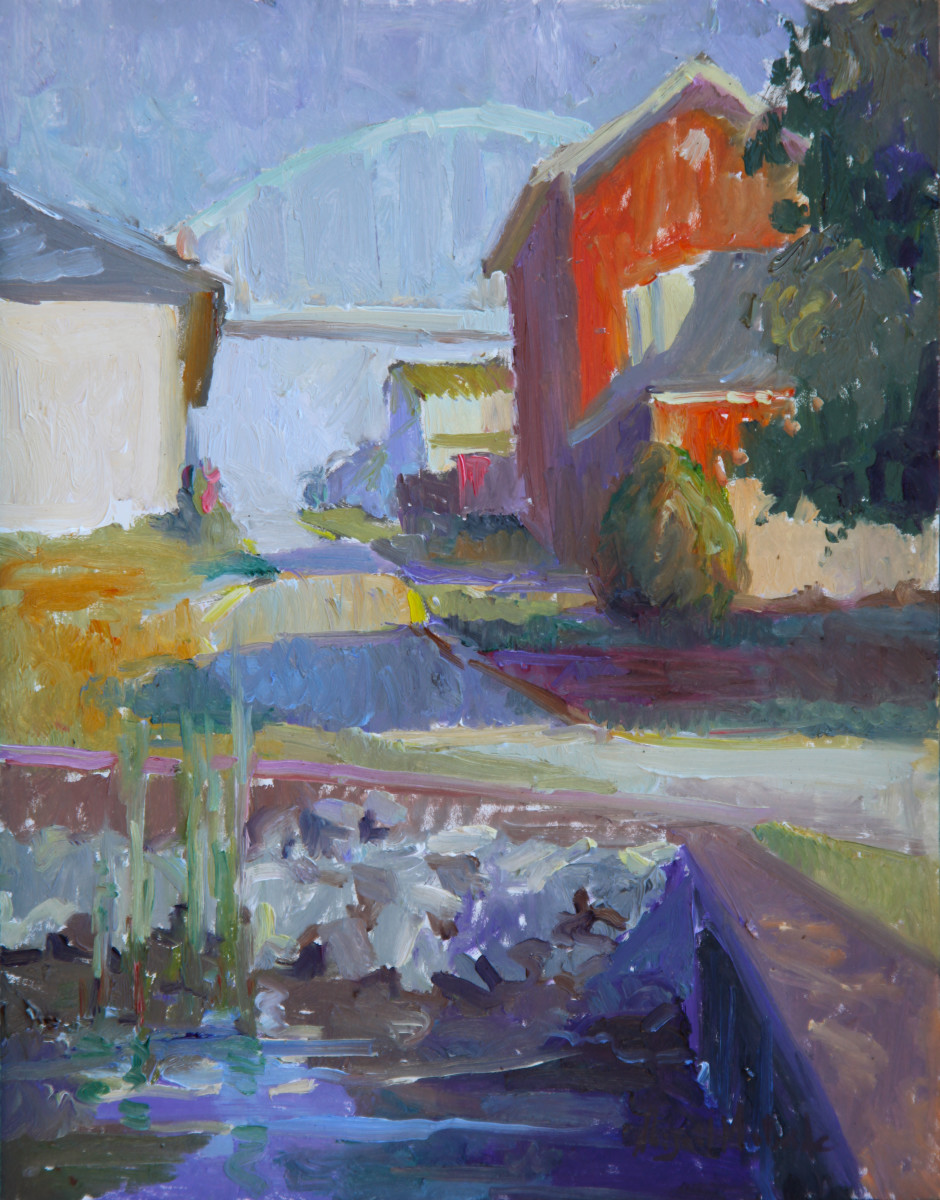 Chesapeake City Rising by Abigail McBride 