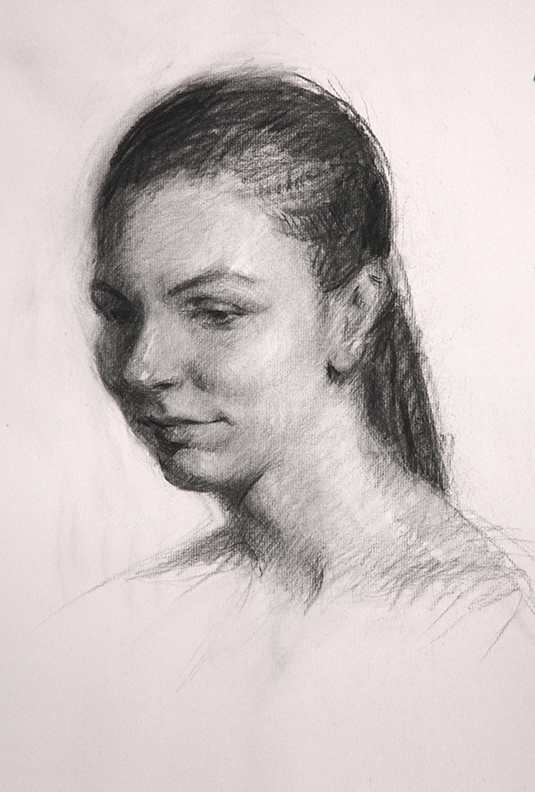 Portrait Society Demonstration by Abigail McBride, Image 1.