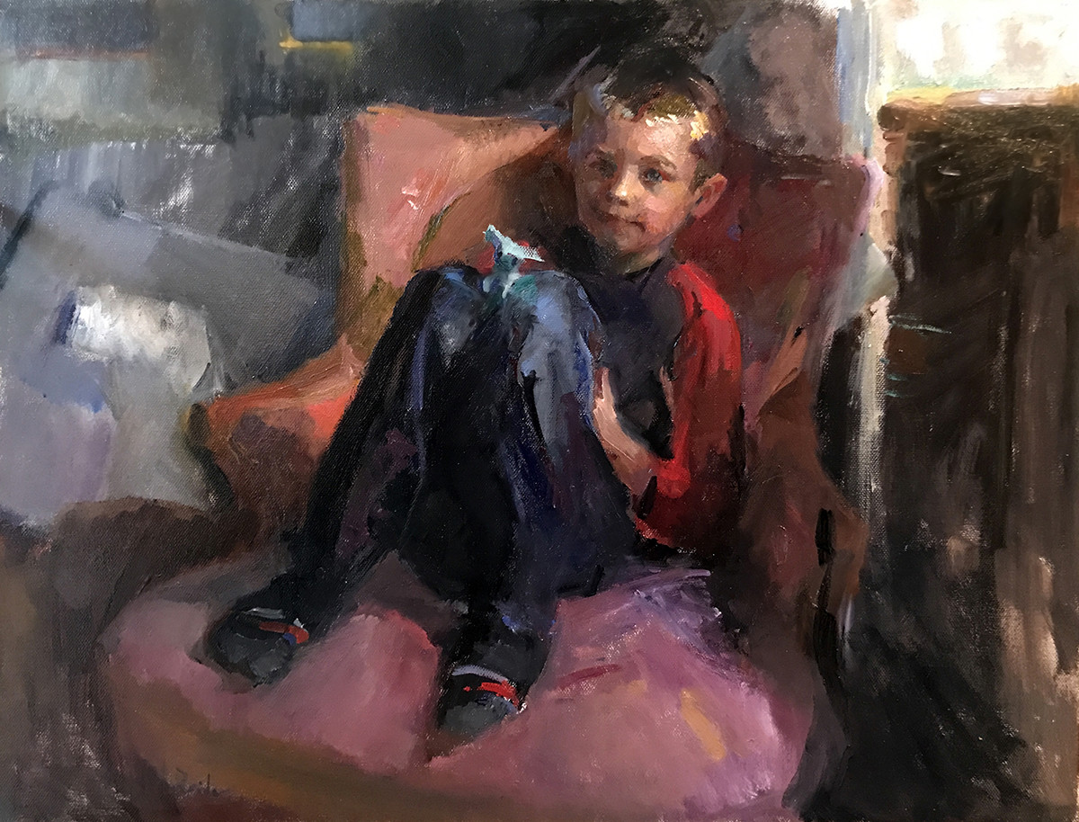 Friends by Abigail McBride  Image: "Roman & Bluey, Friends" has been curated into the 2019 Cumberland Valley Artists Exhibit. It is a great honor to show my work in this very fine museum.  Their permanent collection features many of my historical hero's such as Robert Henri,  Thomas Moran, Willard Metcalf, Childe Hassam, Gustave Courbet and Pierre-Auguste Rodin.