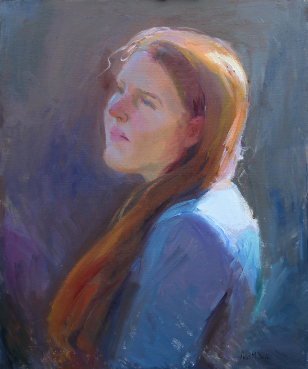 Sunlit Alla Prima (Phoebe) by Abigail McBride 