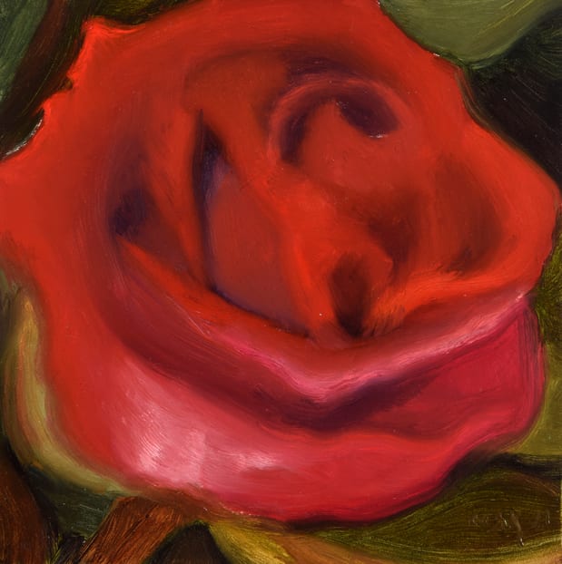 Rose I by Carolyn Kleinberger 
