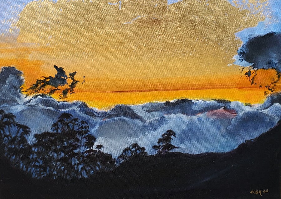 Fantastical and True Clouds of Darjeeling by Carolyn Kleinberger 