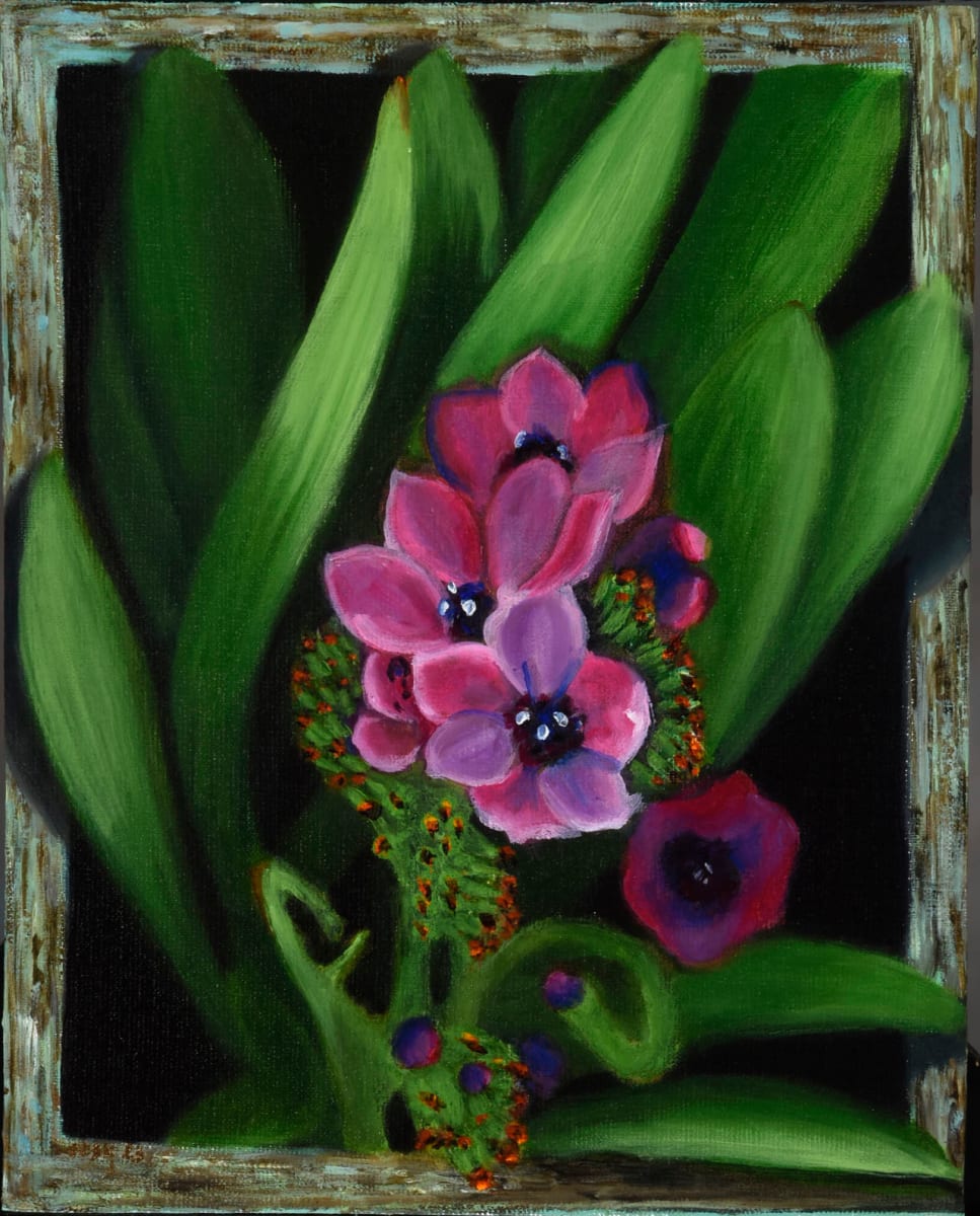 Mini Purple Crocus by Carolyn Kleinberger, Image 1.