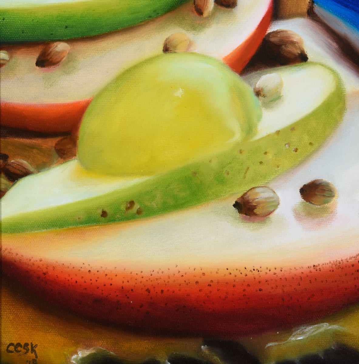 Apples For The New Year by Carolyn Kleinberger  