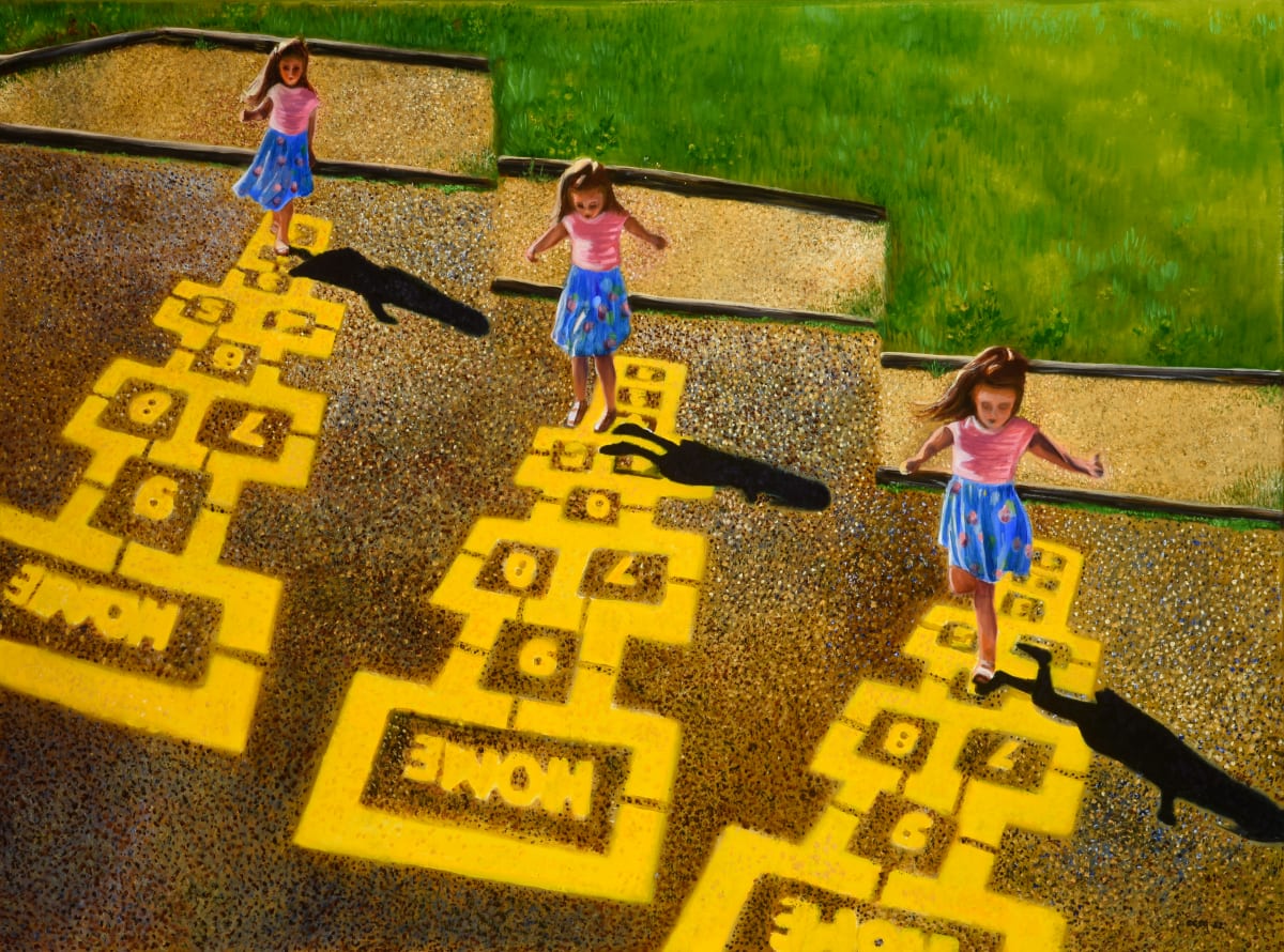 HOPSCOTCH  IN INTERVALS by Carolyn Kleinberger 