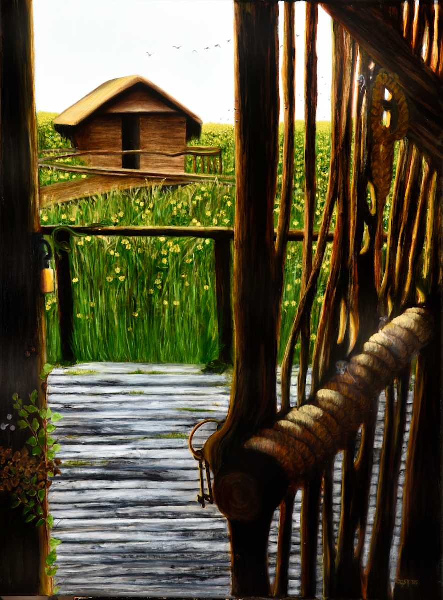 A View From The Barn: Caught in the Sunlight by Carolyn Kleinberger 
