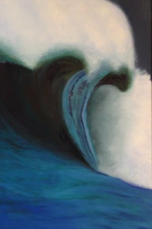 Crashing Waves II by Carolyn Kleinberger, Image 1.