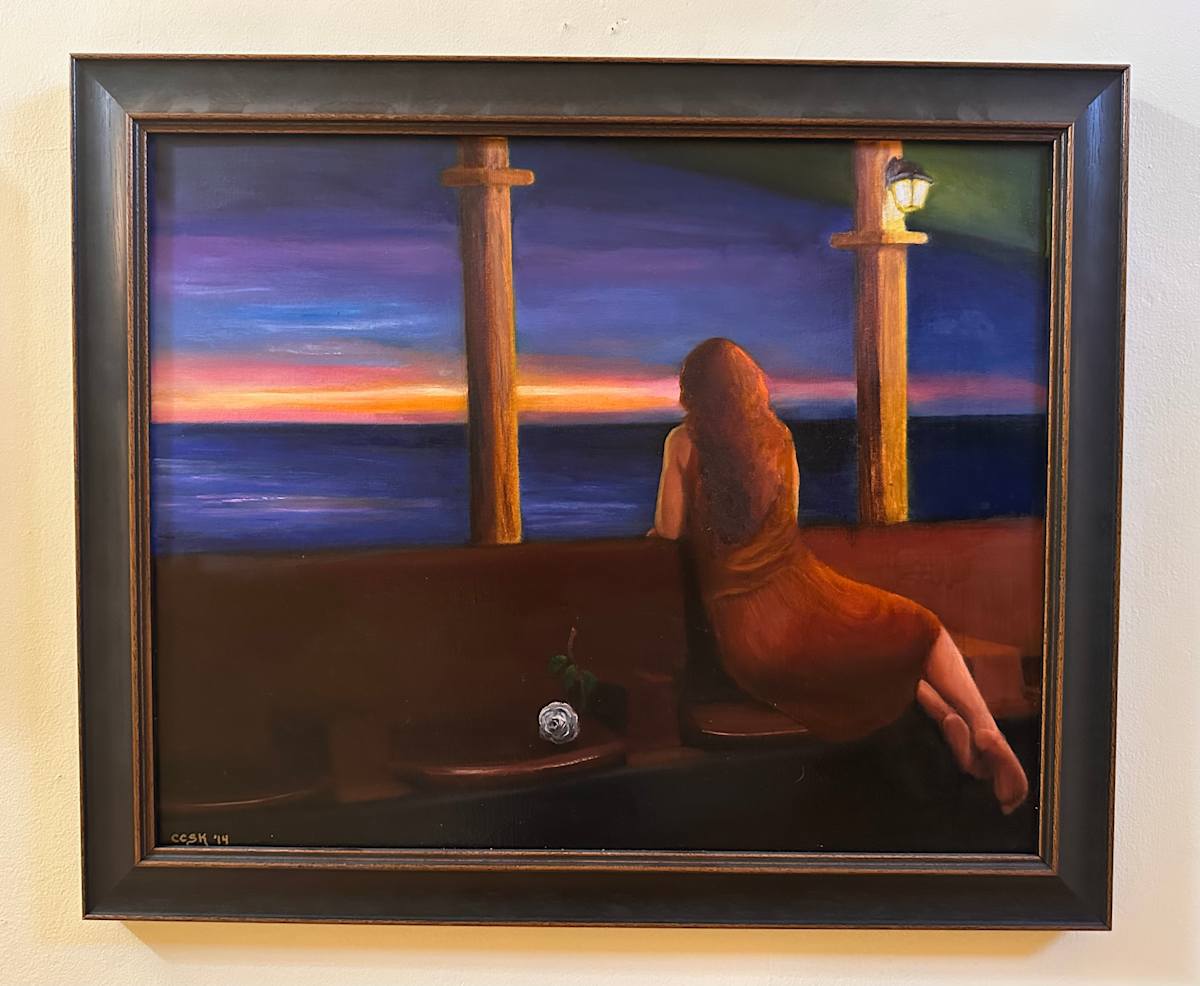 Waiting For Love by Carolyn Kleinberger  Image: Sale Price $1320