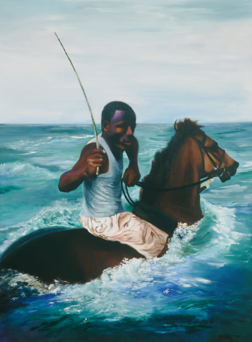 Jamaican Horseman by Carolyn Kleinberger  