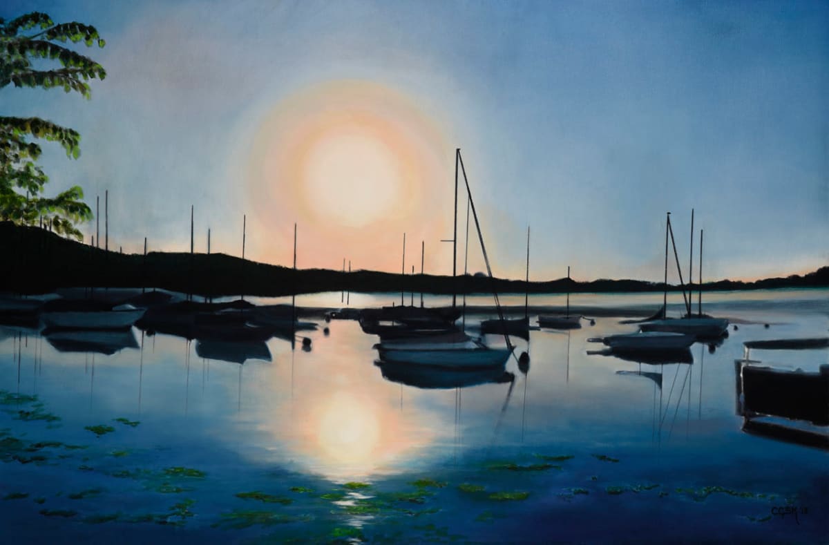 Lake Harriet Sunrise by Carolyn Kleinberger  
