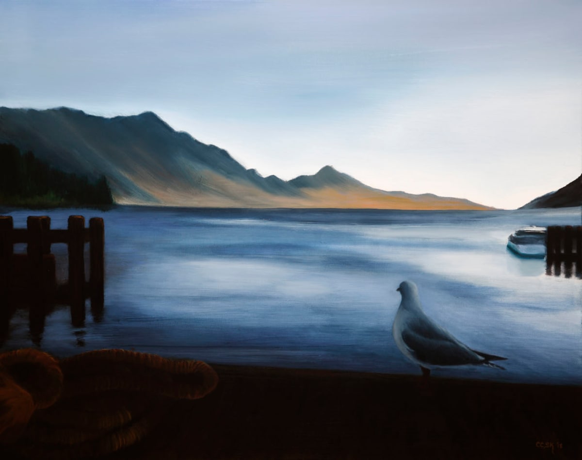 New Zealand Vista by Carolyn Kleinberger  