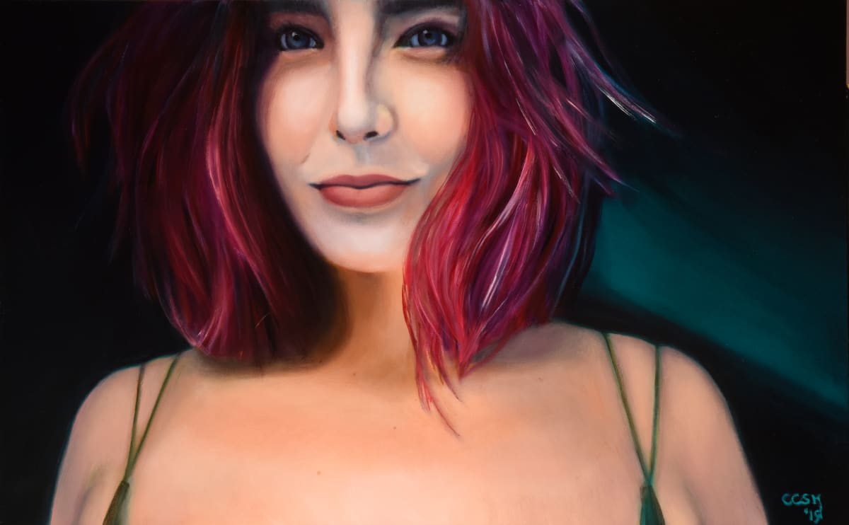 Portrait of Liza by Carolyn Kleinberger 