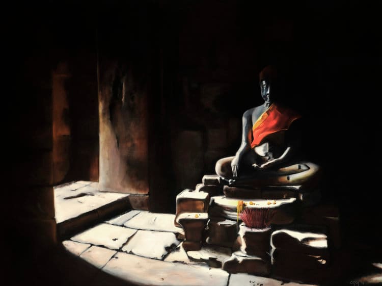 Thai Buddha by Carolyn Kleinberger , Image 1.