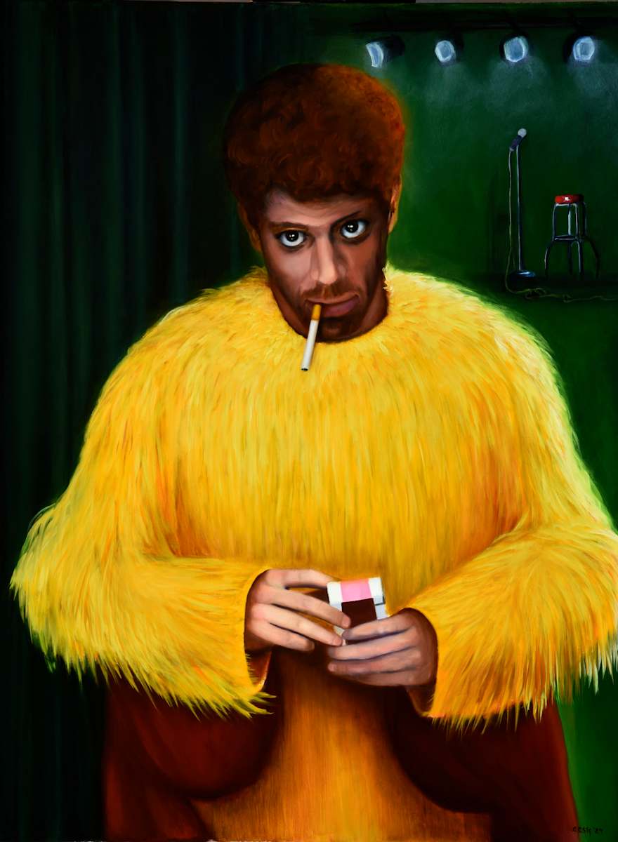The Eyes of a Comedian by Carolyn Kleinberger 