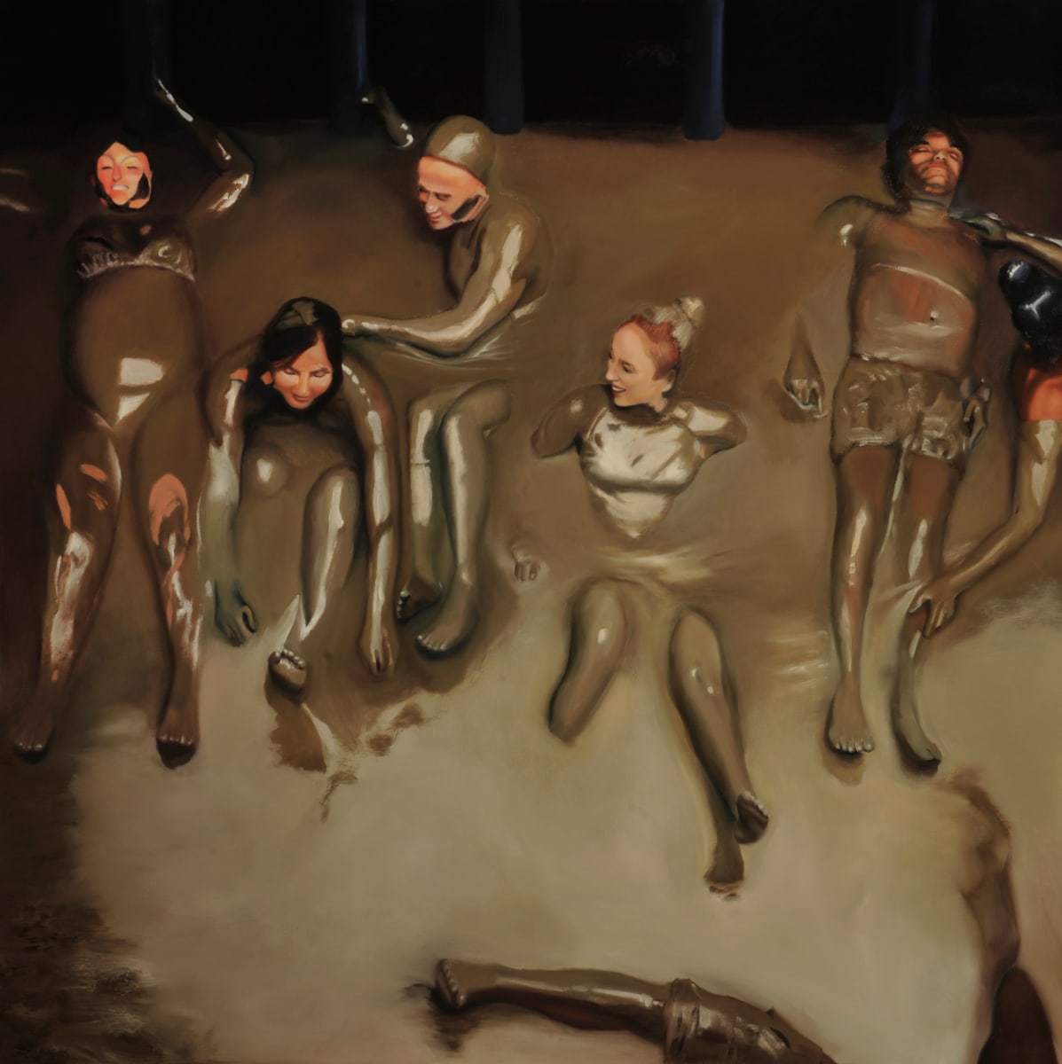Together In a Mudbath by Carolyn Kleinberger 