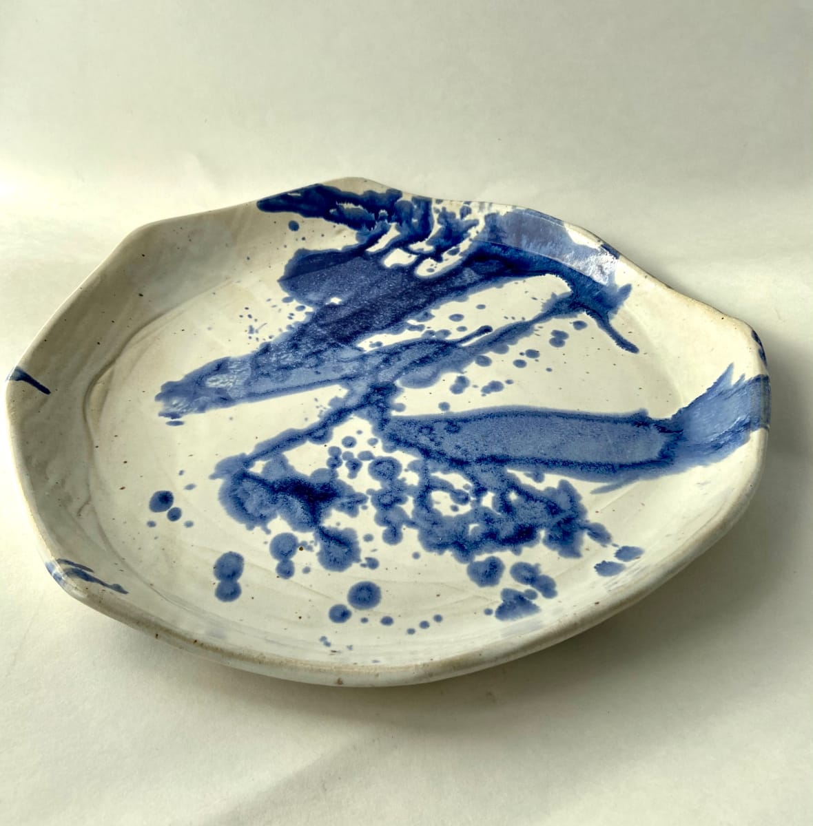 Splattered plate by Mariana Sola 