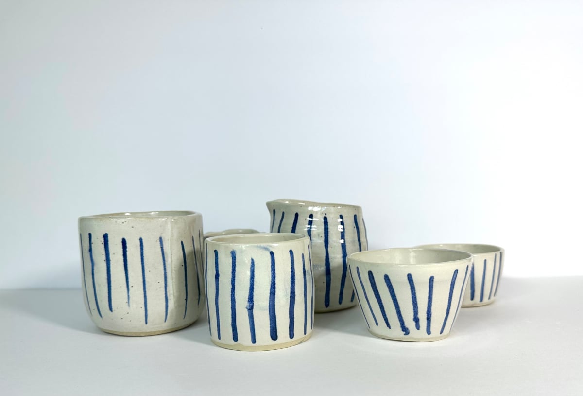 Blue stripes by Mariana Sola 