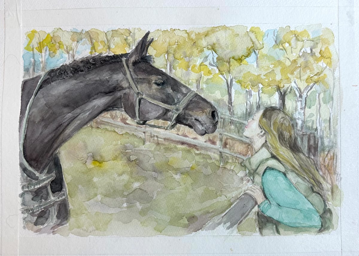 Painting for Sophia by Mariana Sola  Image: commisioned