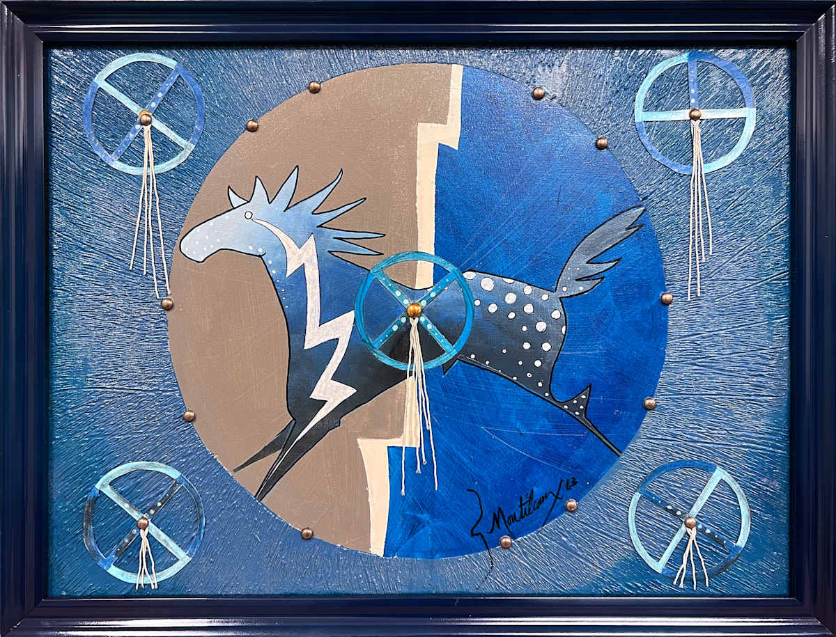 Morning Thunder by Donald F. Montileaux 