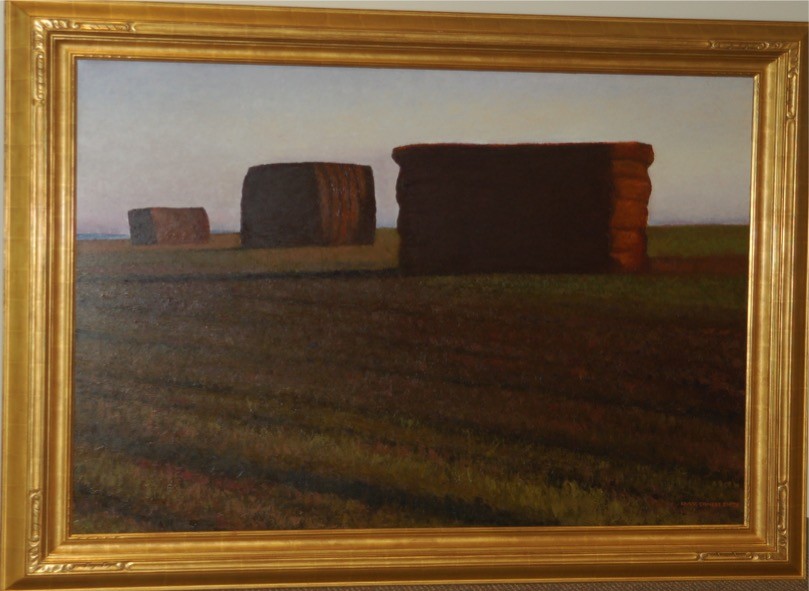 Alfalfa Bales by Gray Ernest Smith 