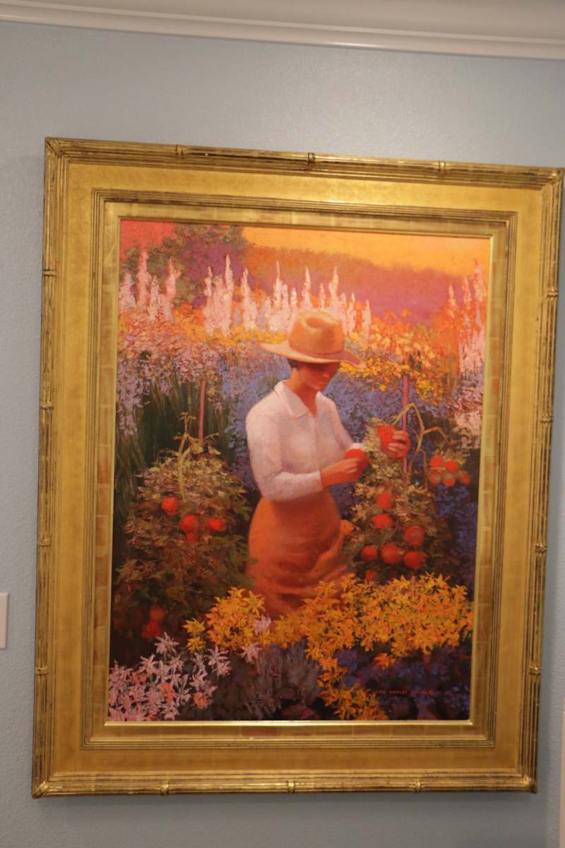 Checking the Garden by Smith , Image 1.