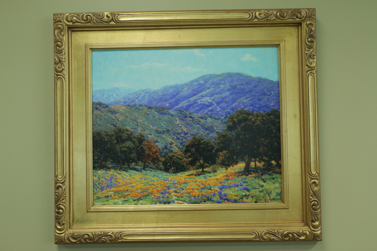 Flowers Under the Oaks by Granville Redmon 