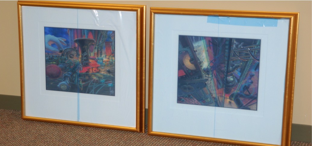 Pinball Triptych-Catapult / Carnival by James Tughan 