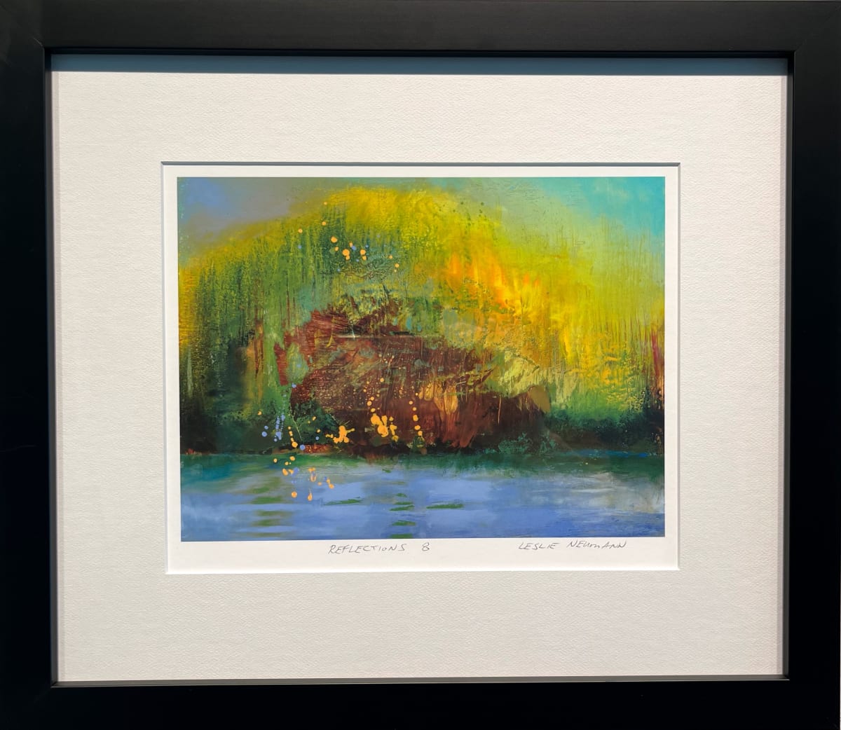 Reflections 8 - Framed #3 by Leslie Neumann, Image 1.