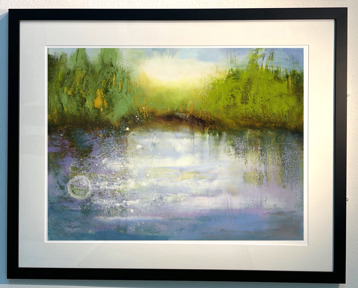 Reflections 27 - Framed #3 by Leslie Neumann 