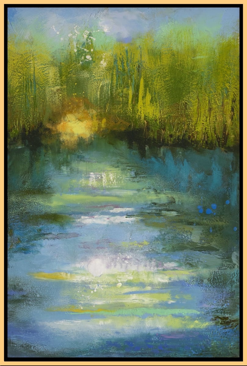 Reflections 48, Sunday Morning Kayak by Leslie Neumann 